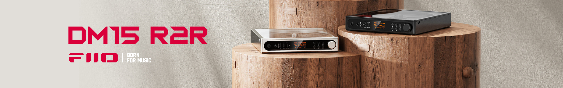 ¡FIIO DM15 R2R: Potencia moderna, alma vintage!