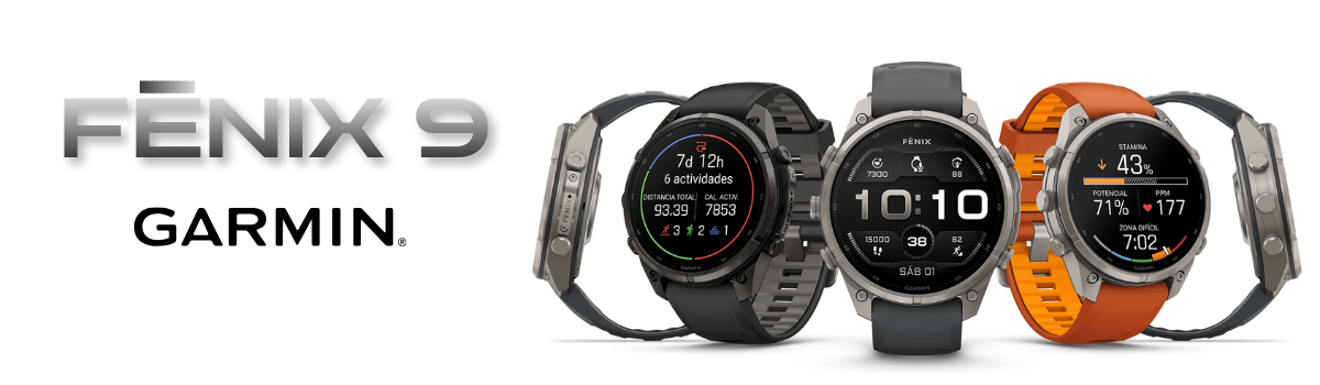GARMIN FĒNIX 9: HECHO PARA IR MÁS ALLÁ.