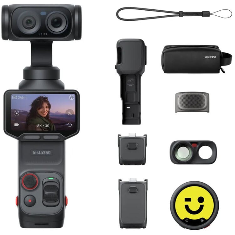 Cámara Insta360 Luna Ultra Creator Bundle (Cosmic Black)