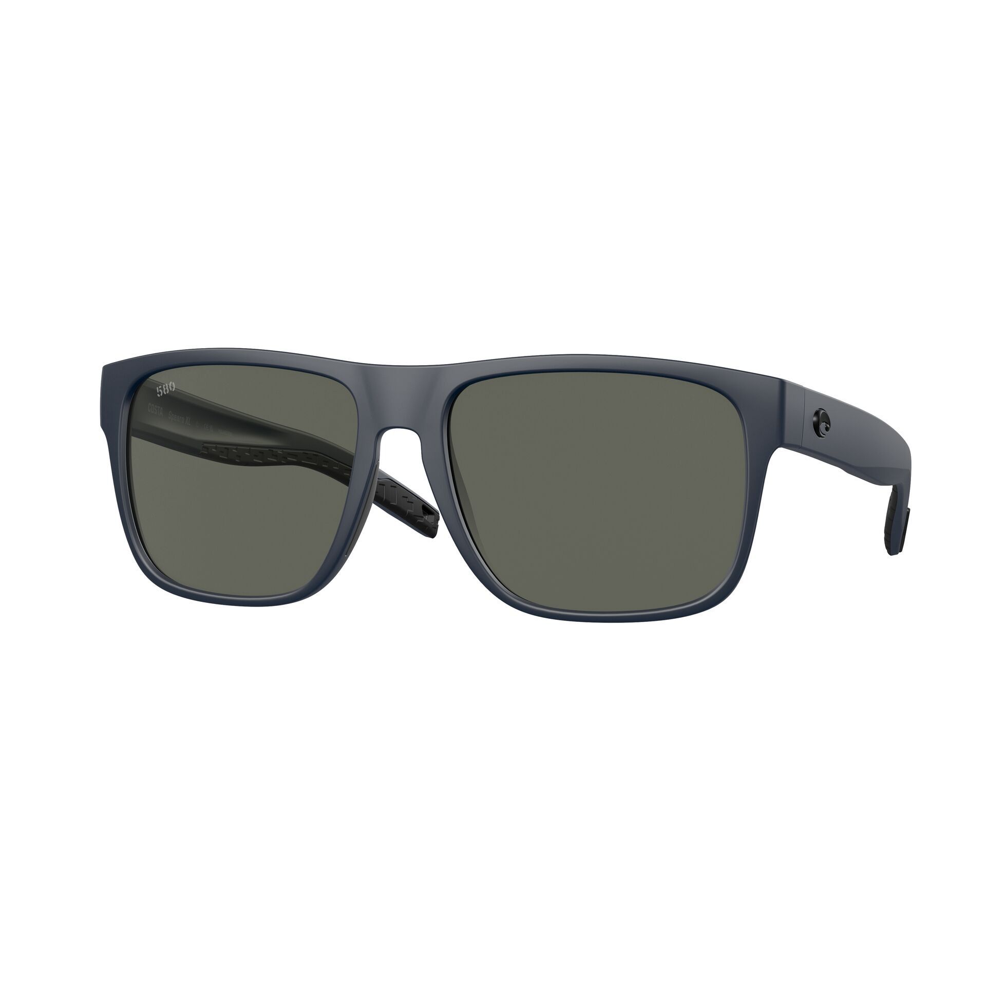 Gafas De Sol Polarizadas Costa Del Mar Mainsail - Cristal Azul 580P, Montura Gris Mate, Protección 100% UV, Talla Grande