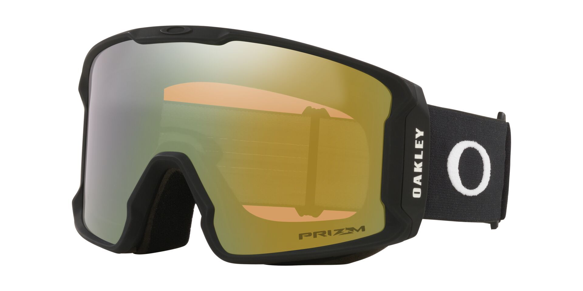 Antiparra de Nieve Oakley Line Miner L Matte Black Prizm Sage Gold