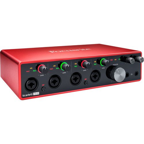 Interfaz de Audio Focusrite Scarlett 18i8 [3rd Gen] | Ebest