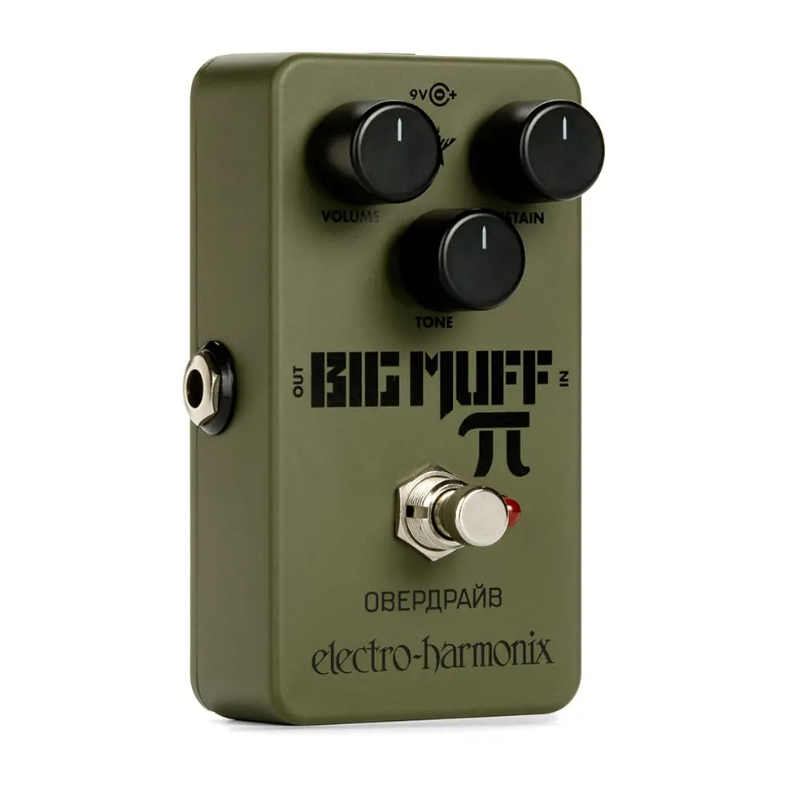 ギター electro-harmonix BIG MUFF Russian Pedal Electro Harmonix GREEN RUSSIAN BIG MUFF | Ebest