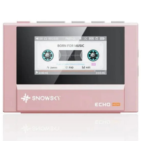 Reproductor de música Hi-Res FiiO SNOWSKY Echo Mini-Rosa Open Box