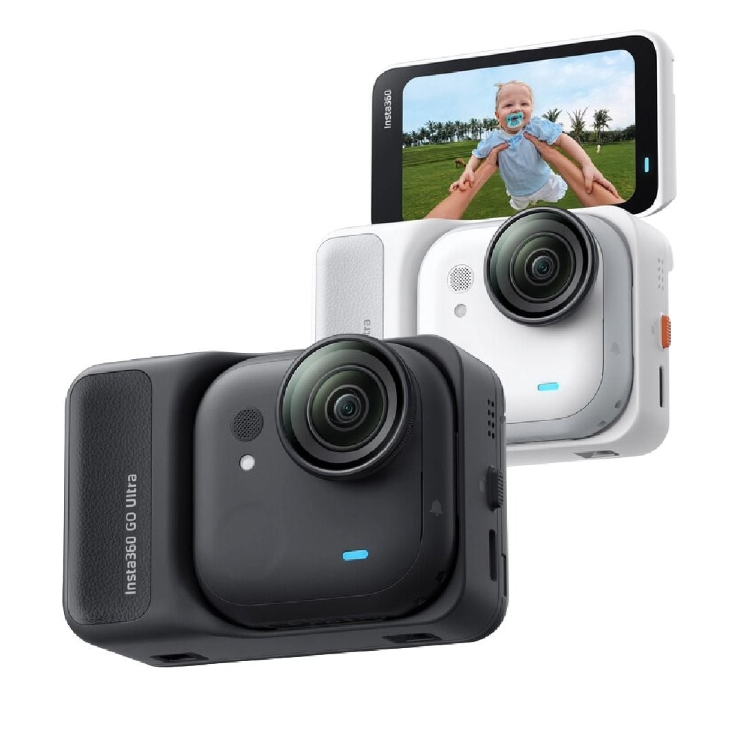 Insta360 GO Ultra – Cámara de acción 4K60 mini con estabilización