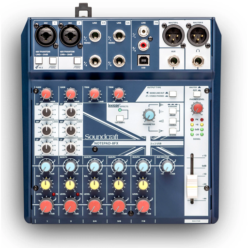Mixer Soundcraft UPC Notepad 8FX | Ebest