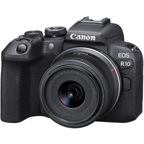 Cámara Canon EOS R10 con lente de 18-45 mm | Ebest