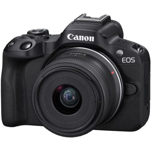 Camara Canon EOS R50 con lente de 18-45 mm y 55-210 mm | Ebest