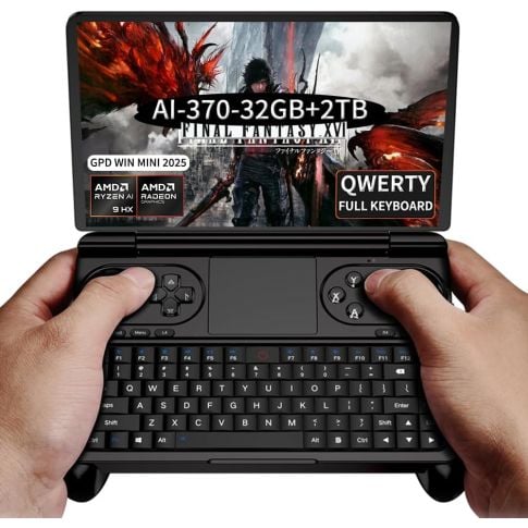 GPD WIN Mini 2025 Ryzen™ AI 9 HX 370 | PC Gamer Portátil | Ebest