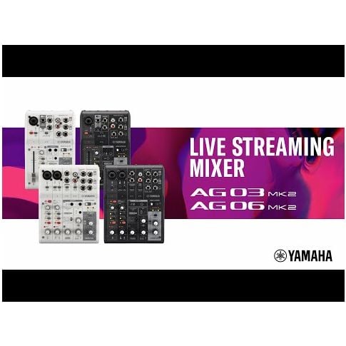 Mixer de 6 canales Yamaha AG06MK2 USB | Ebest