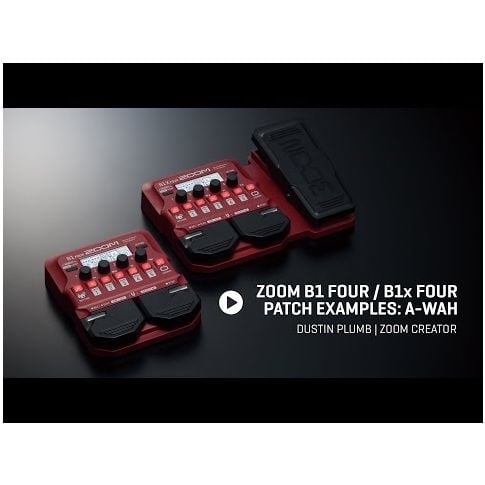 ZoomB2Four＋M-Audio EXP Pedal Pedal Multiefecto Zoom B1X para Bajo | Ebest