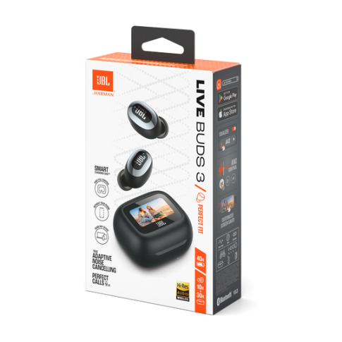 JBL Live Buds 3 True Wireless | Sonido Personalizado y Cancelación