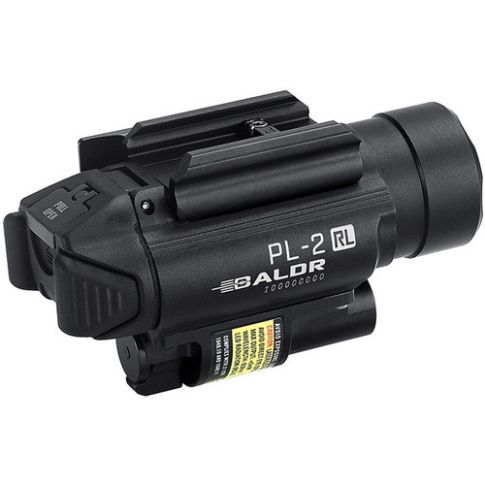Linterna Olight PL-2RL Baldr para Armas con Laser rojo | Ebest