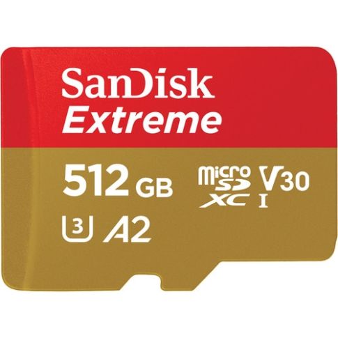 Tarjeta de memoria SanDisk Extreme Pro SD micro SD XC 512 gb C10 A2 tarjeta adaptador 