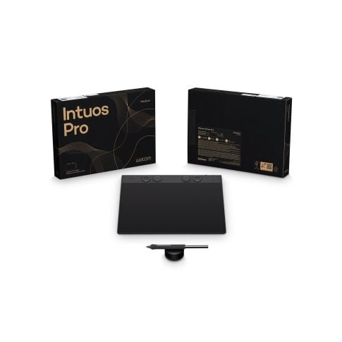 Wacom Intuos Pro Medium| Tableta Gráfica Profesional Compacta en