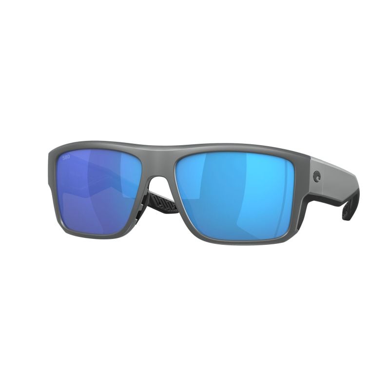 Lentes de sol Costa Del Mar Taxman Matte Gray Blue Mirror 580G (59) 06S9116
