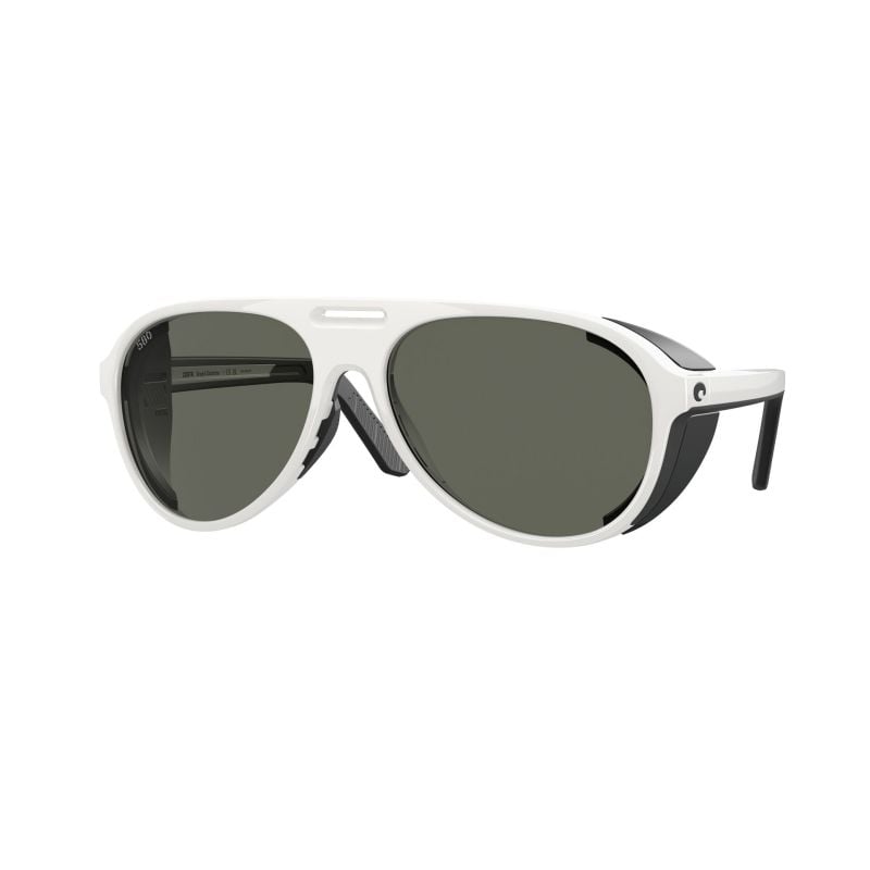 Lente de Sol Costa Del Mar Grand Catalina Hull White Gray 580G (59) 06S9117