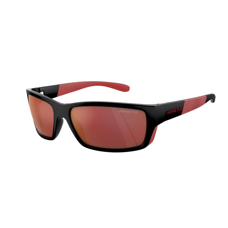 Arnette Frambuesa Black/Red Matte/Shiny Grey Mirror Orange/Yellow (61) 0AN4336