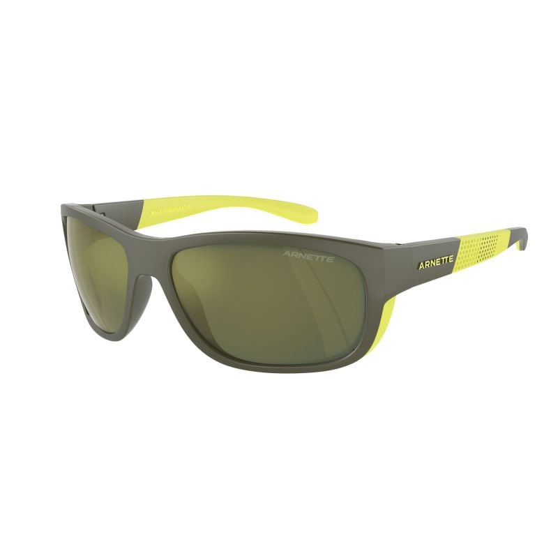 Arnette Floresta Military/Lime Matte/Shiny Dark Green Mirror Petrol (63) 0AN4337