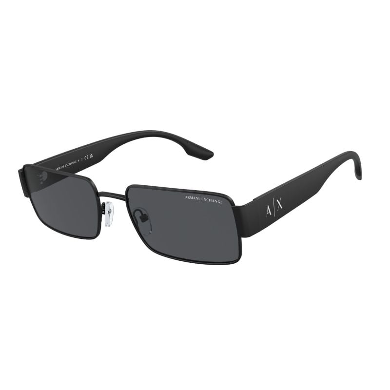 Armani Exchange Matte Black Dark Grey (57) 0AX2052S