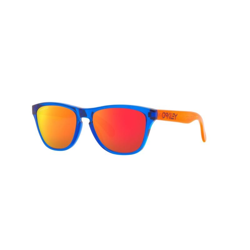 Oakley Frogskins Xxs Crystal Blue Acid Orange Prizm Ruby - 48