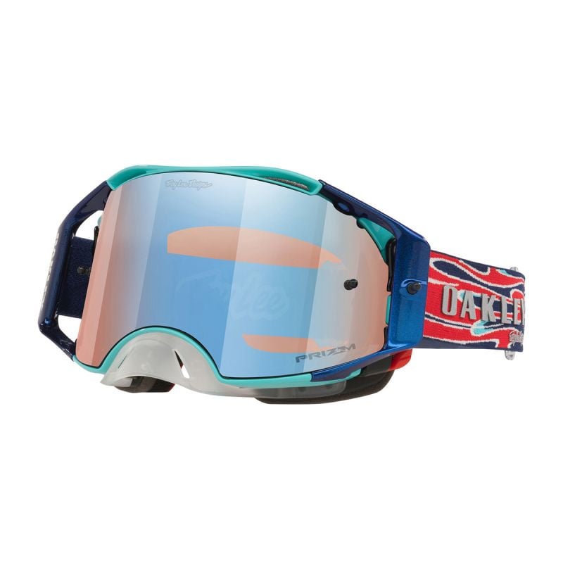 Antiparra Oakley Airbrake Mx Troy Lee Desings Blue Prizm Sapphire (00) 0OO7046