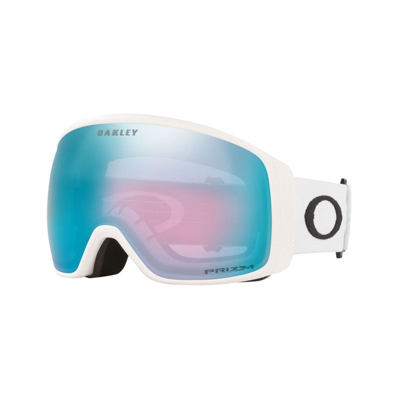 Antiparra de nieve Oakley Flight Tracker L Matte White Prizm Snow Sapphire Irid (00) 0OO7104