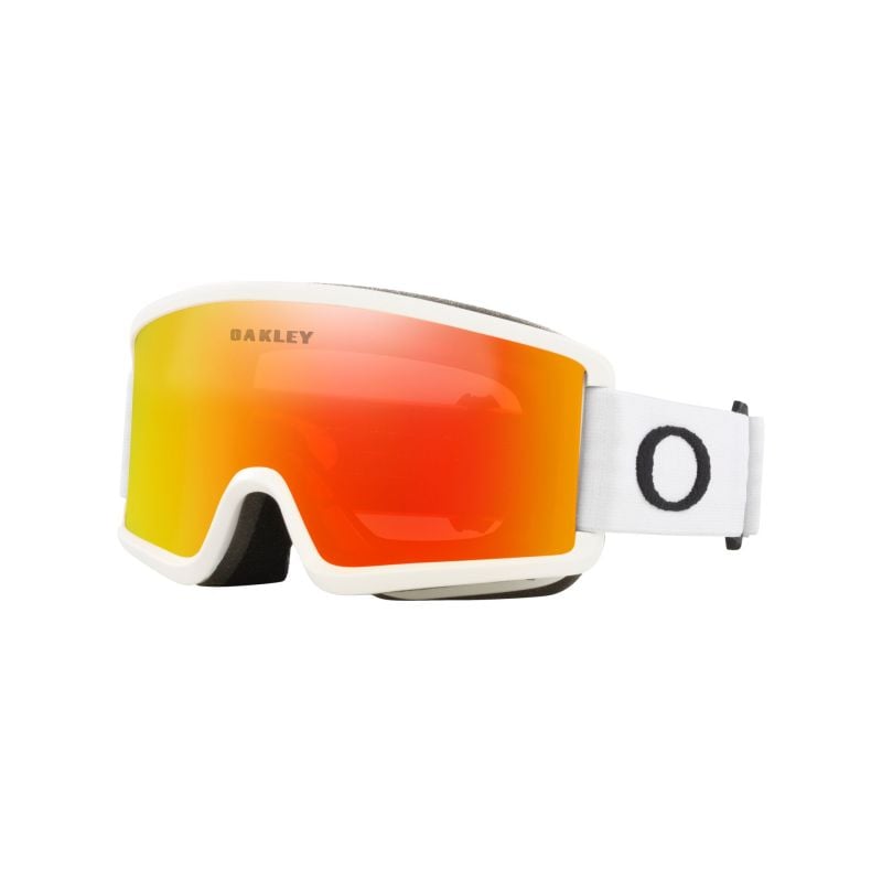 Antiparras de Nieve Oakley Target Line S Fire Iridium Correa Matte White