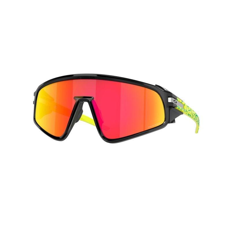 Oakley Latch Panel Coleccion Inner Spark Tennis Ball Yellow/Celeste Neuron Prizm Ruby (35) 0OO9404