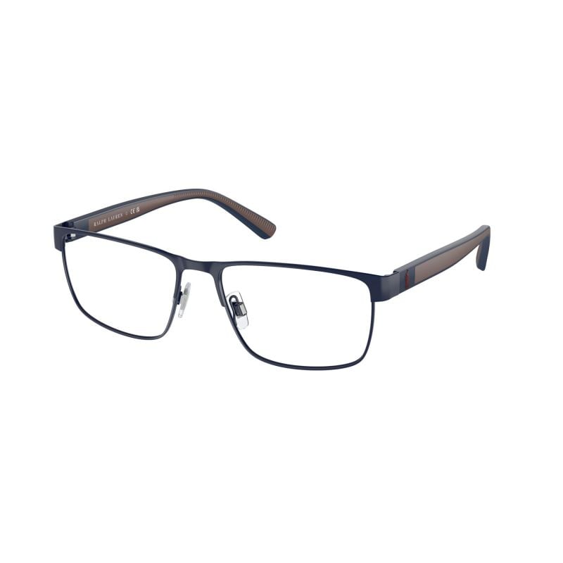 Lentes Opticos Polo Ralph Lauren Matte Navy Blue + Bordeaux Rubber (56) 0PH1229