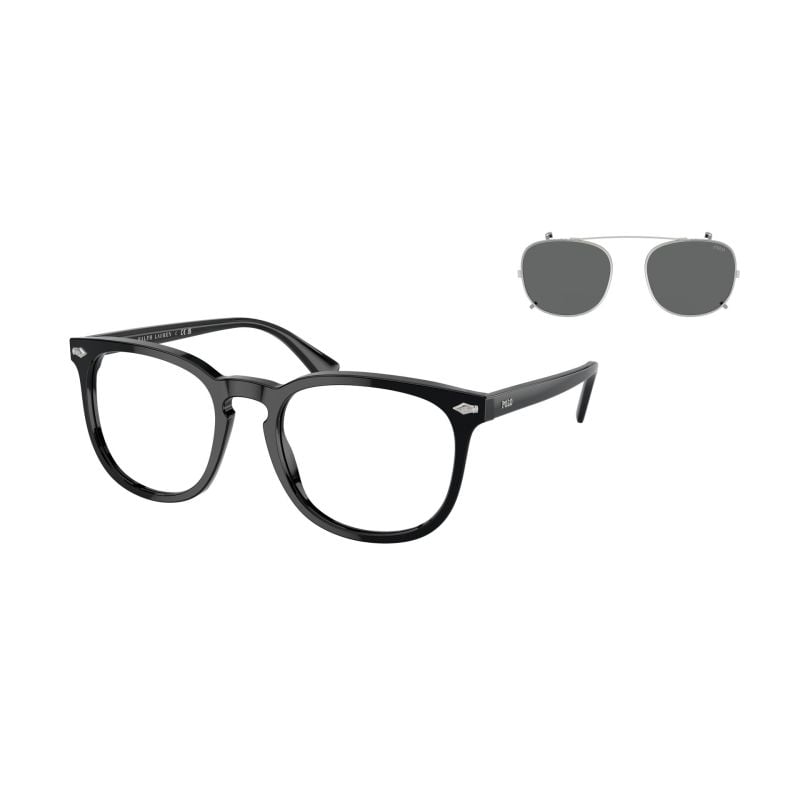 Polo Ralph Lauren Shiny Black Dark Grey (54) 0PH4214