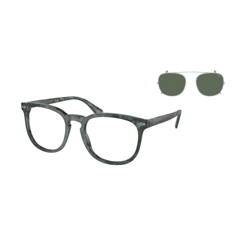Polo Ralph Lauren Shiny Green Havana Bottle Green (54) 0PH4214