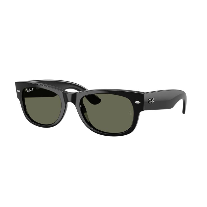 Ray-Ban Mega Wayfarer Ii Black Green Plar (55) 0RB0832S