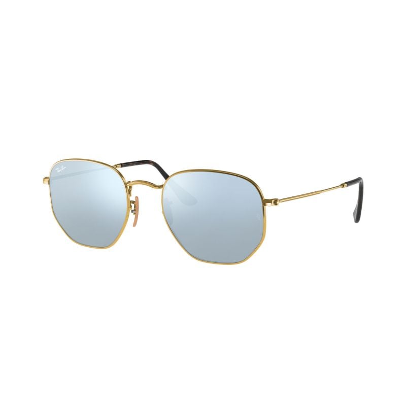 Ray-Ban Hexagonal Arista Grey Flash (51) 0RB3548N