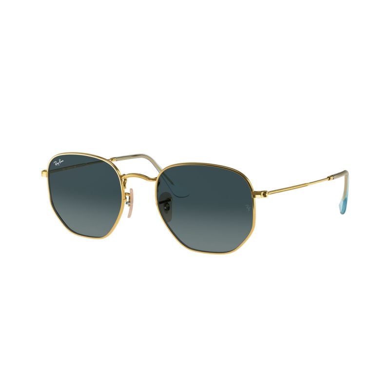 Ray-Ban Hexagonal Arista Blue Gradient Grey (48) 0RB3548N