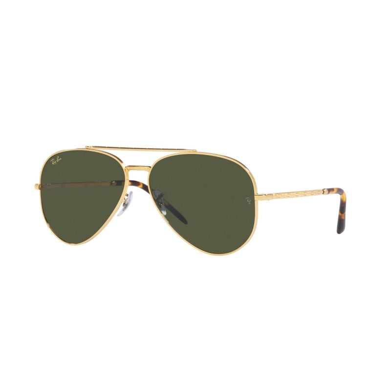 Ray Ban New aviator Legend gold green