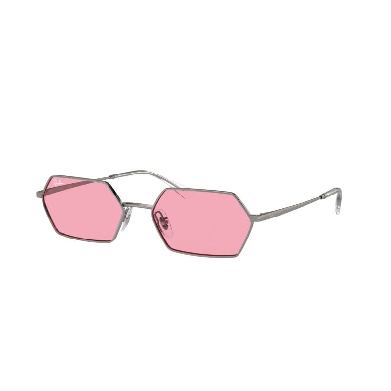 Ray-Ban Yevi Gunmetal Pink (58) 0RB3728