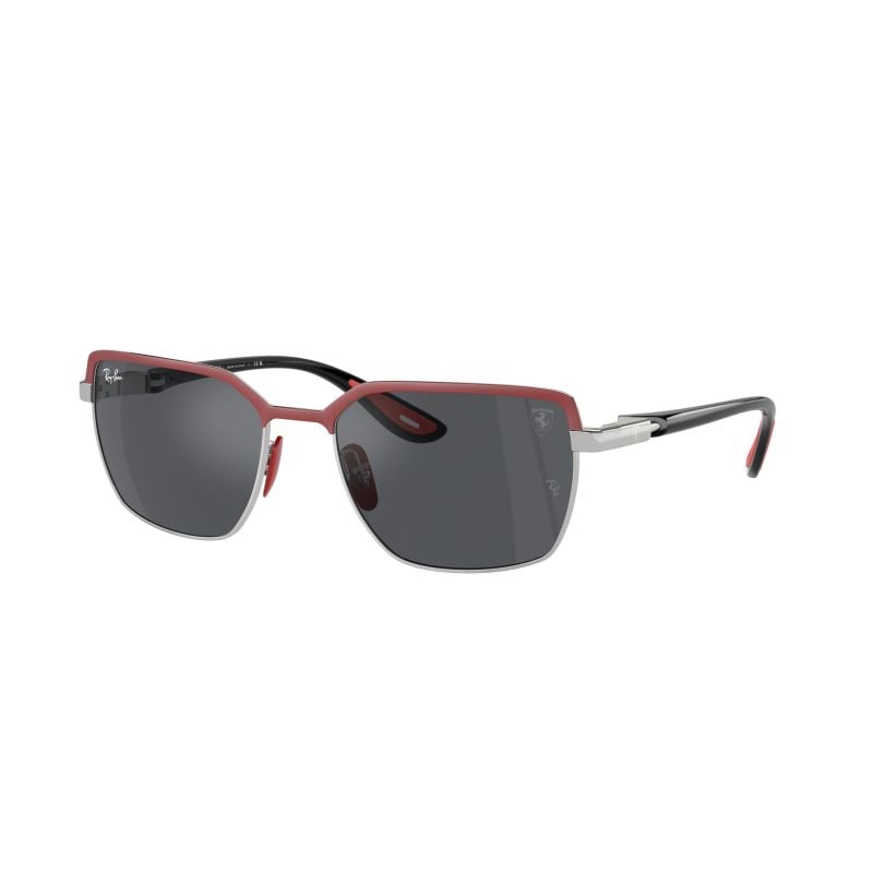 Ray-Ban Black Dark Grey (58) 0RB3743M