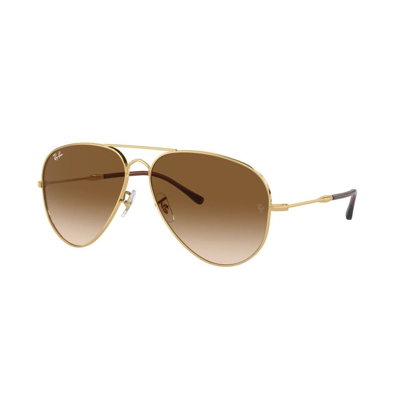 Ray-Ban Old Aviator Arista Clear Gradient Brown (58) 0RB3825