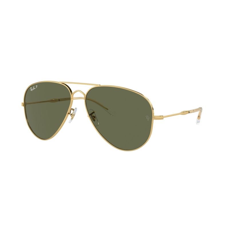Ray-Ban Old Aviator Arista Green Polar (58) 0RB3825