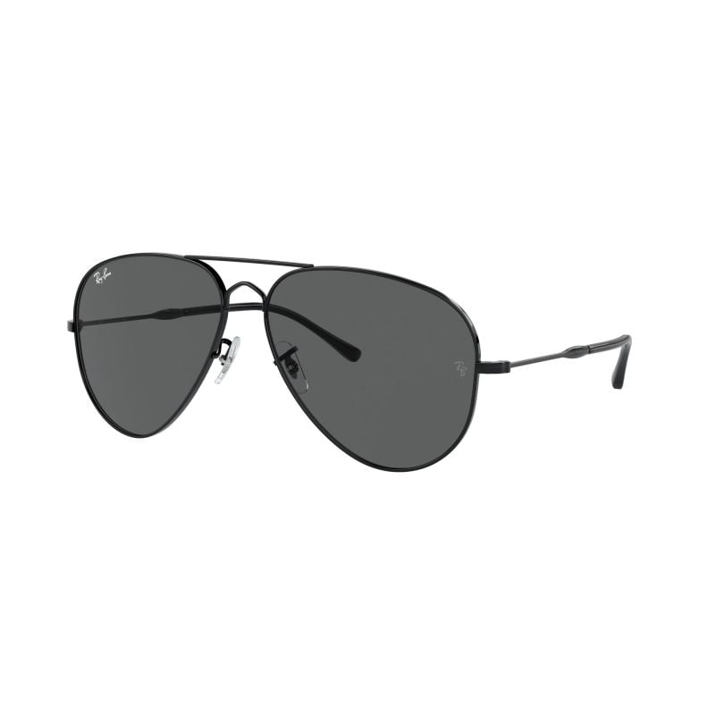 Ray-Ban Old Aviator Black Dark Grey (58) 0RB3825