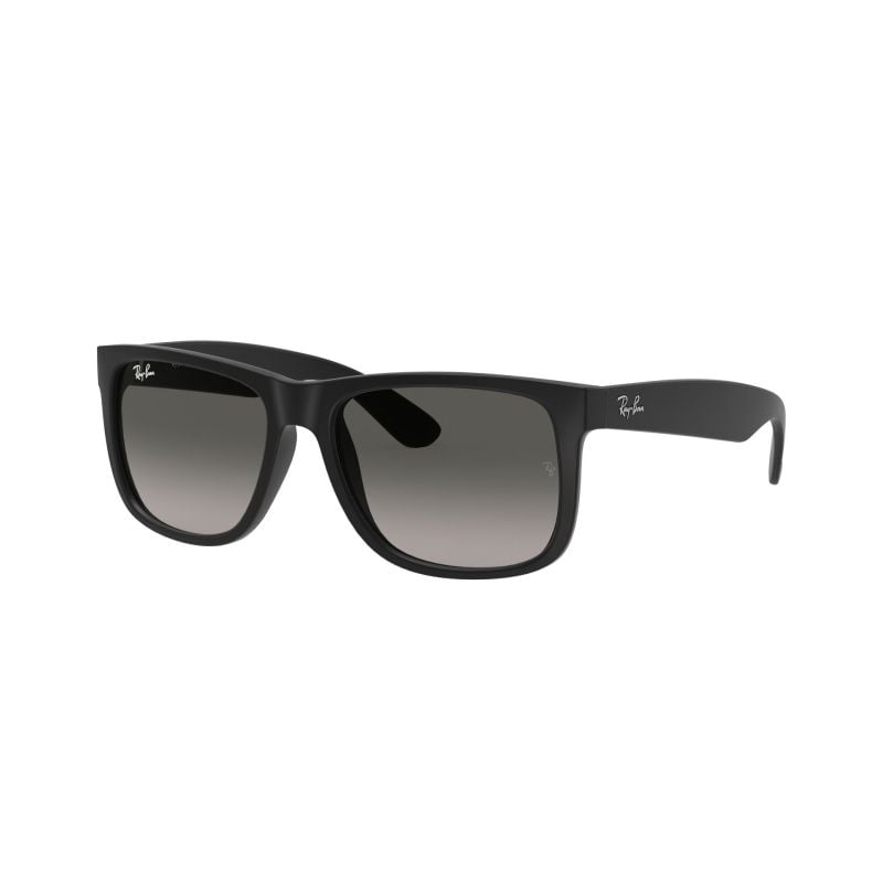 Ray-Ban Justin Rubber Black Rubber Black Light Grey Gradient Dark Grey - 57