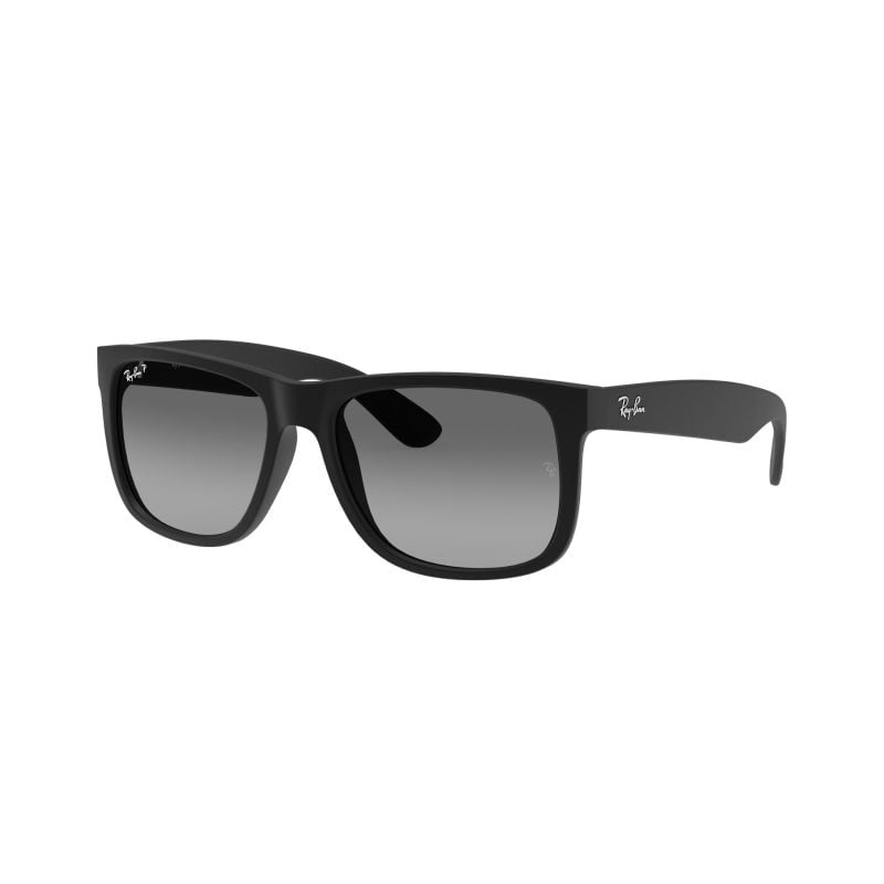 Ray-Ban Justin Rubber Black Rubber Black Light Grey Gradient Grey - 57
