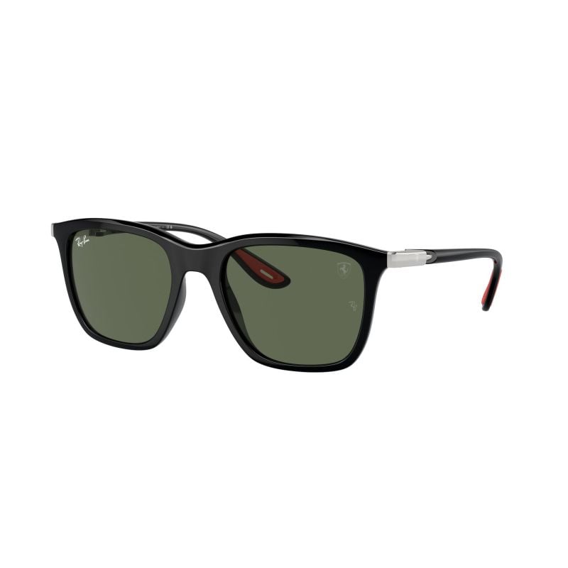 Ray-Ban Black Dark Green (54) 0RB4433M