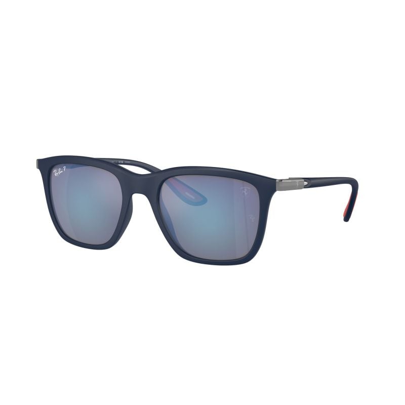 Ray-Ban Matte Blue Grey Mir Blue Polar (54) 0RB4433M