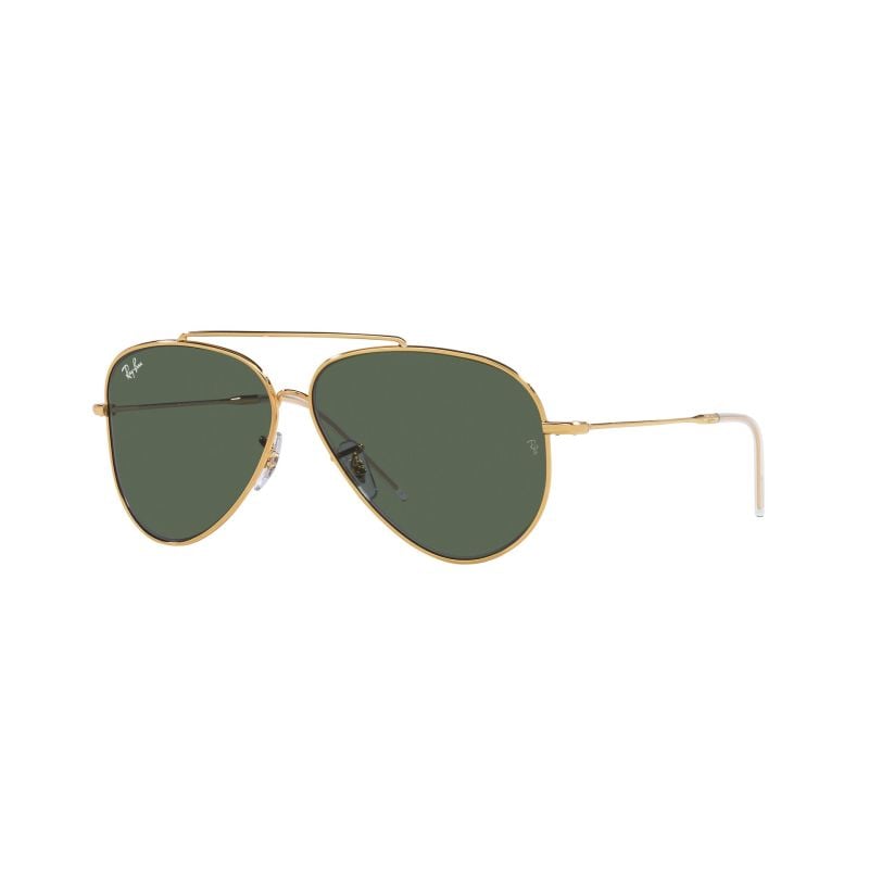 Ray-Ban Aviator Reverse Dorado con lente Verde