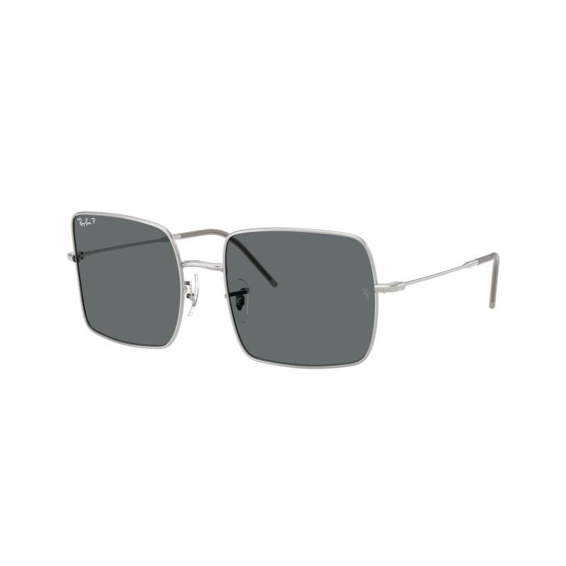 Ray-Ban Square Reverse Silver Dark Grey Polar (56) 0RBR0104S