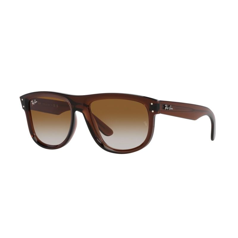 Ray-Ban Boyfriend Reverse Marron Transparente Pulido Lente Marron