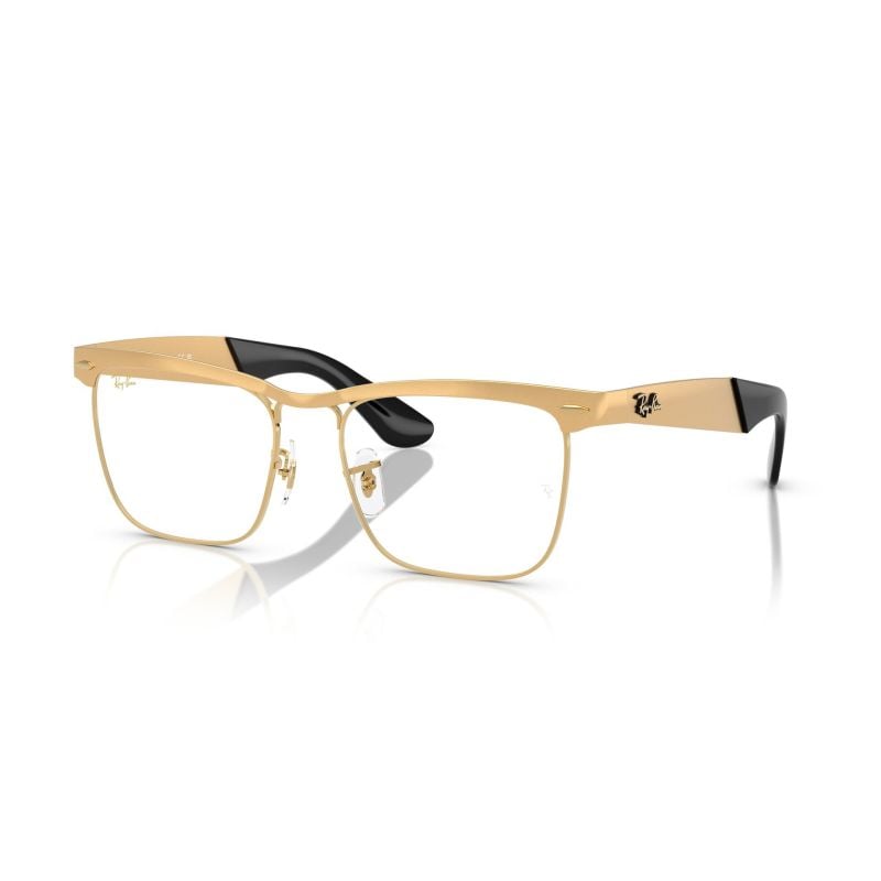 Lentes Opticos Ray-Ban Wayfarer Deluxe Sandblasted Legend Gold (53) 0RX3875V