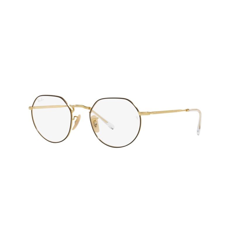 Lente Optico Ray Ban Jack Negro mate on arista